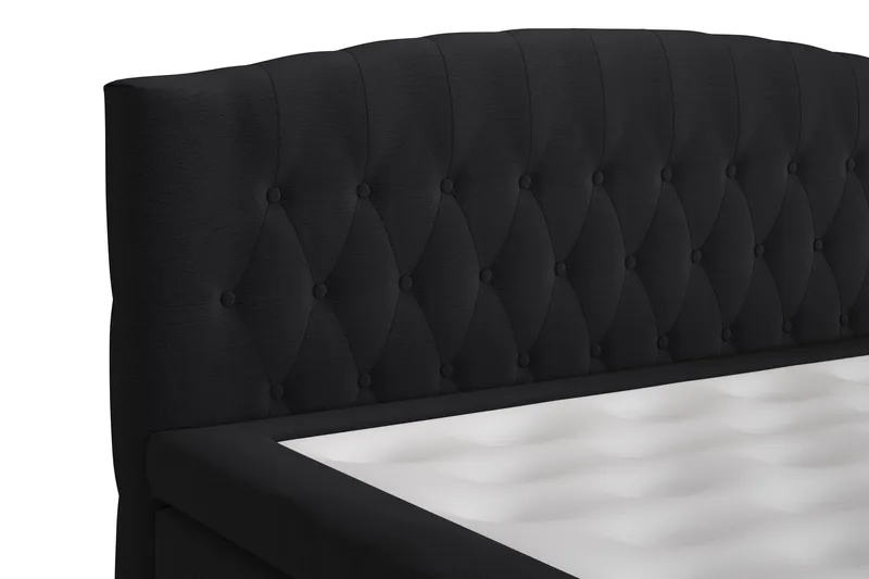 Belda Sängpaket 180x200 Fast/Medium - Svart - Möbler - Sovrum - Sängar - Kontinentalsängar