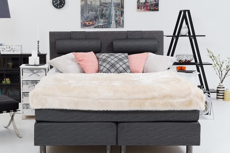 Belinda Kontinentalsäng 180x200 Ancona - Ancona Grå - Möbler - Sovrum - Sängar - Kontinentalsängar