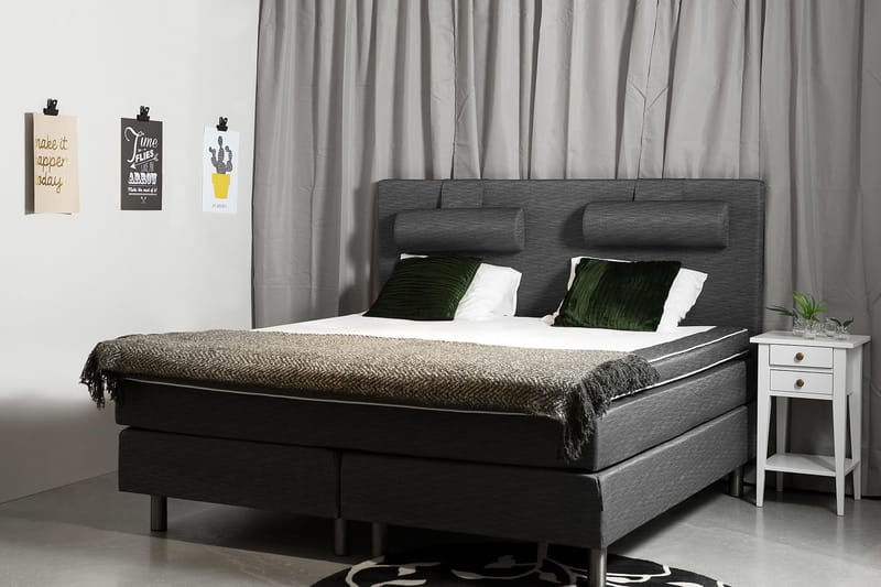 Belinda Kontinentalsäng 180x200 Ancona - Ancona Grå - Möbler - Sovrum - Sängar - Kontinentalsängar