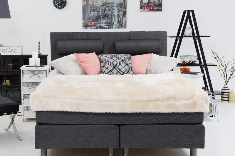 Belinda Sängpaket 160x200 Ancona - Ancona Grå - Möbler - Sovrum - Sängar - Kontinentalsängar