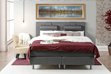 Belinda Sängpaket 160x200 Ancona - Ancona Grå - Möbler - Sovrum - Sängar - Kontinentalsängar
