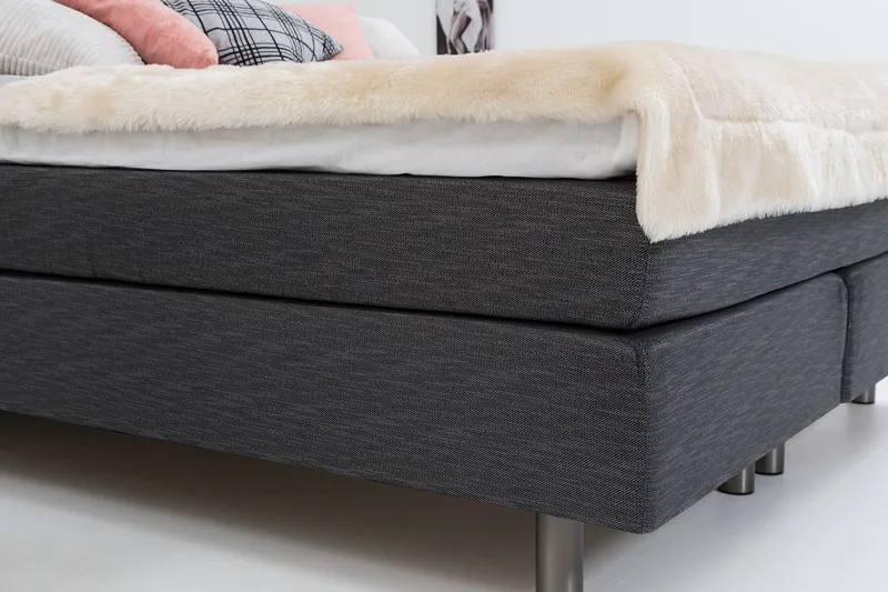 Belinda Sängpaket 160x200 Ancona - Ancona Grå - Möbler - Sovrum - Sängar - Kontinentalsängar