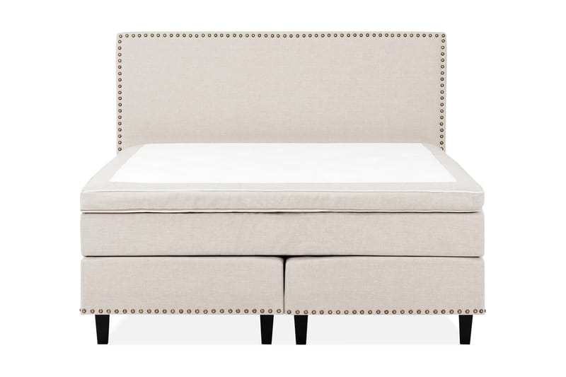 BELLINO Kontinentalsäng 160 Beige - Möbler - Sovrum - Sängar - Kontinentalsängar