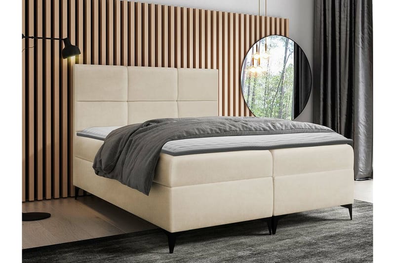 Boisdale Kontinentalsäng 160x200 cm Beige - Möbler - Sovrum - Sängar - Kontinentalsängar