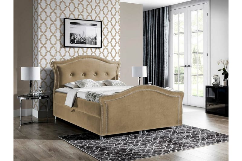 Boisdale Kontinentalsäng 180x200 cm Beige - Möbler - Sovrum - Sängar - Kontinentalsängar