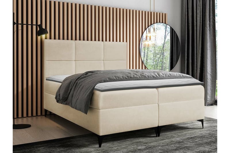 Boisdale Kontinentalsäng 180x200 cm Beige - Möbler - Sovrum - Sängar - Kontinentalsängar
