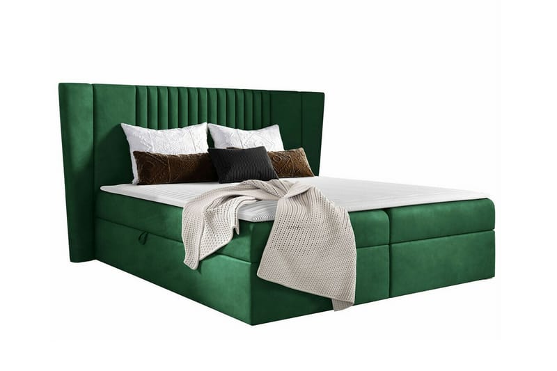 Boisdale Kontinentalsäng 180x200 cm Grön - Möbler - Sovrum - Sängar - Kontinentalsängar