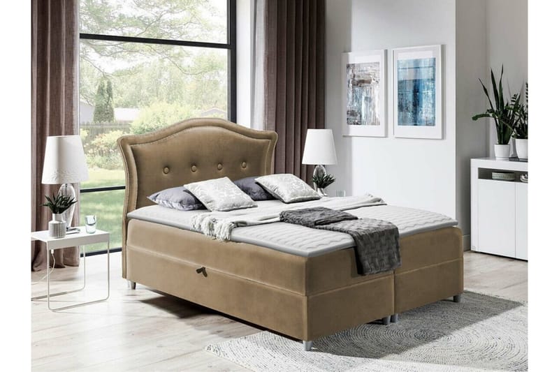 Boisdale Kontinentalsäng 200x200 cm - Möbler - Sovrum - Sängar - Kontinentalsängar