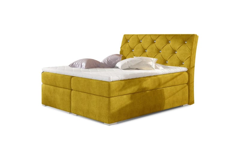 Box Spring Eltap Balvin, 160x200 cm, Omega 68, Gul