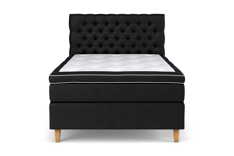 Celine Kontinentalsäng 140x200cm - Svart/Sammet - Möbler - Sovrum - Sängar - Kontinentalsängar