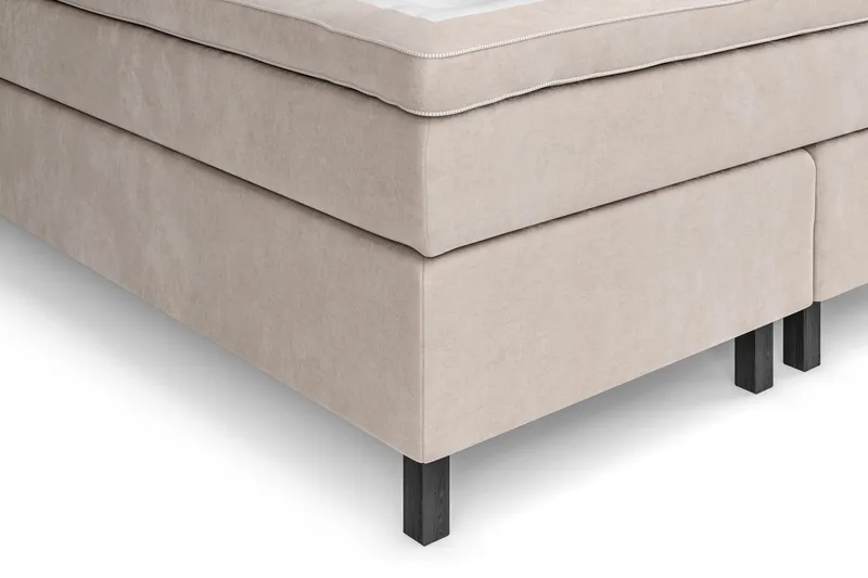 Celine Kontinentalsäng 160x200cm - Beige/Sammet - Möbler - Sovrum - Sängar - Kontinentalsängar