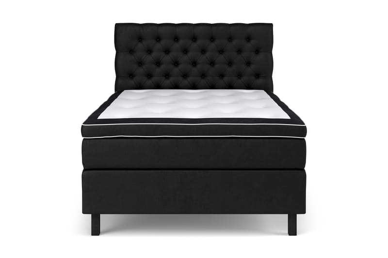 Celine Sängpaket 140x200cm - Svart/Sammet - Möbler - Sovrum - Sängar - Kontinentalsängar