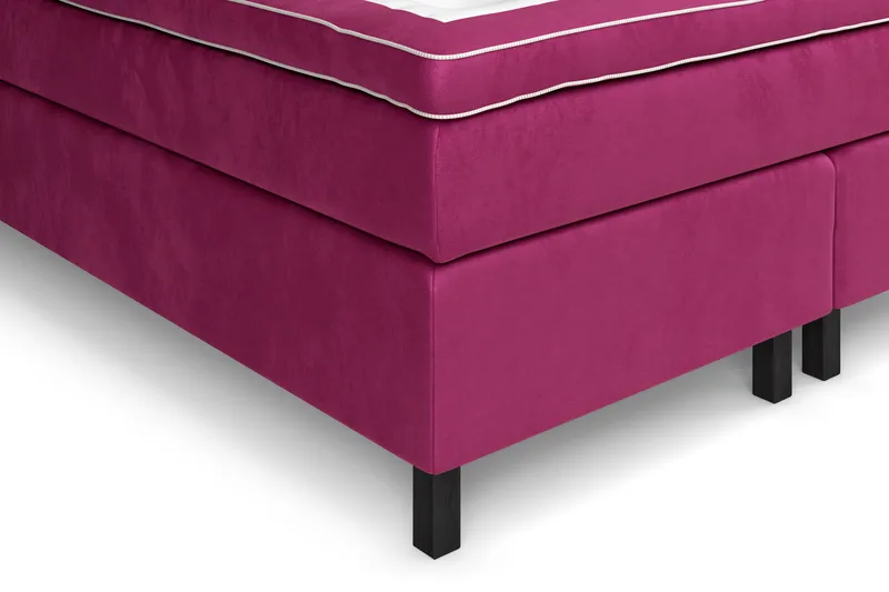 Celine  Sängpaket 160x200 cm Rosa Sammet - Möbler - Sovrum - Sängar - Kontinentalsängar