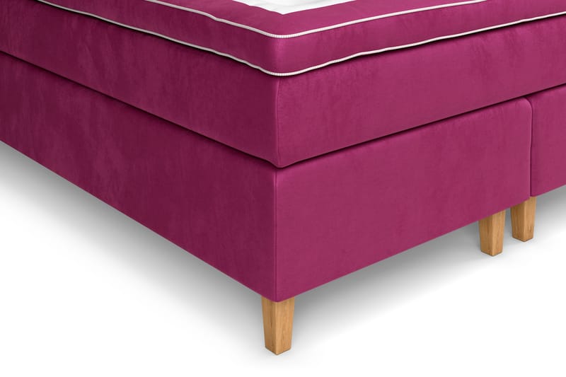 Celine Sängpaket 160x200cm - Rosa/Sammet - Möbler - Sovrum - Sängar - Kontinentalsängar