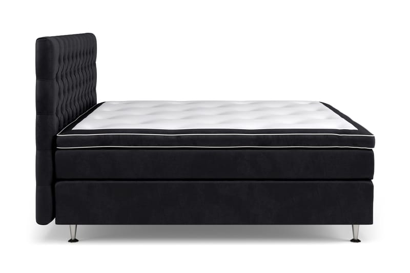 Celine Sängpaket 180x200 cm - Svart/Sammet - Möbler - Sovrum - Sängar - Kontinentalsängar