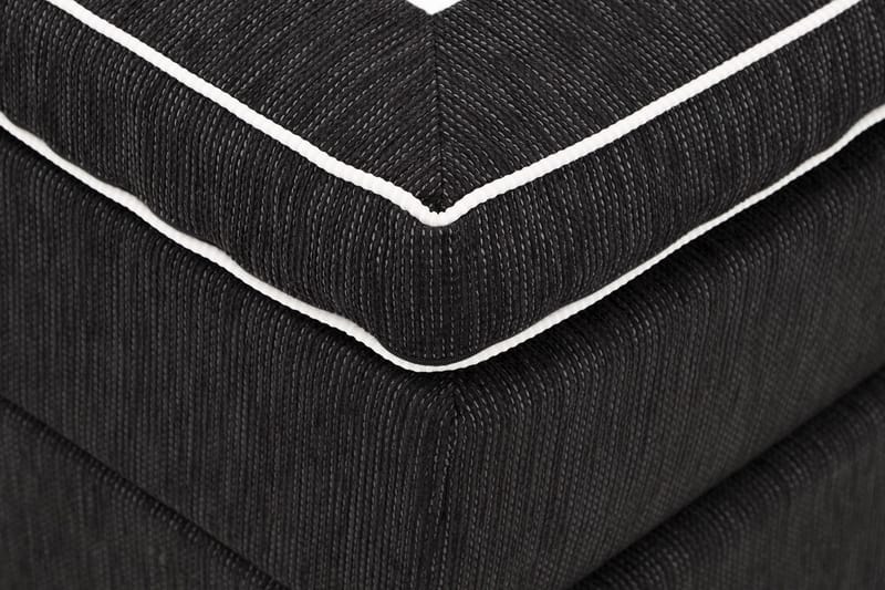 Charleston Komplett Sängpaket180x200 cm - Svart - Möbler - Sovrum - Sängar - Kontinentalsängar