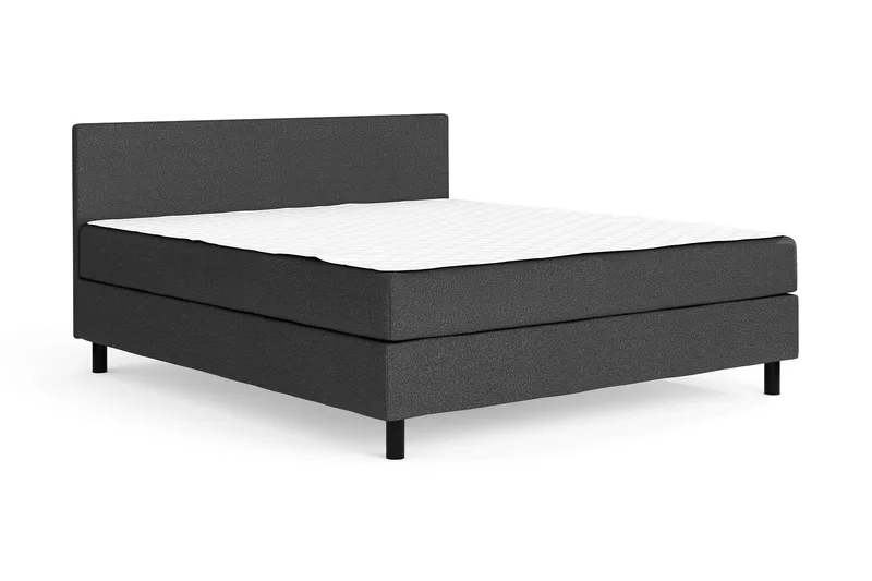 Charm Komplett Sängpaket 160x200 - Mörkgrå - Möbler - Sovrum - Sängar - Kontinentalsängar