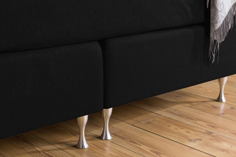 Cloud Komplett Sängpaket 160x200 - Svart - Möbler - Sovrum - Sängar - Kontinentalsängar