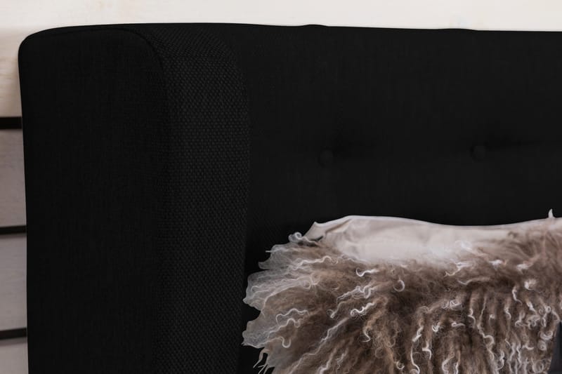 Cloud Komplett Sängpaket 160x200 - Svart - Möbler - Sovrum - Sängar - Kontinentalsängar