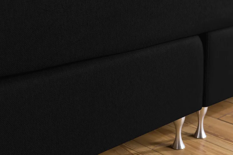 Cloud Komplett Sängpaket 180x200 - Svart - Möbler - Sovrum - Sängar - Kontinentalsängar