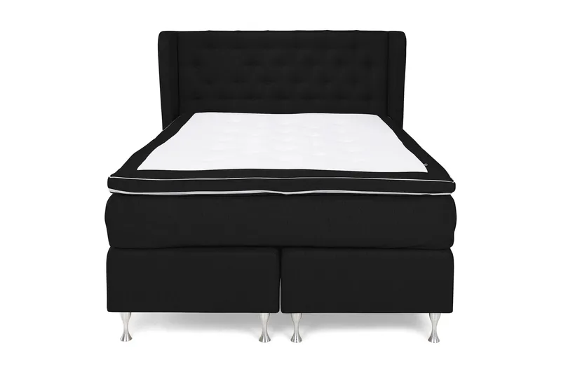 Cloud Kontinentalsäng 140x200 - Svart - Möbler - Sovrum - Sängar - Kontinentalsängar