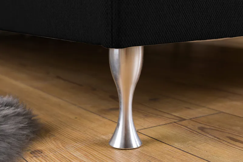 Cloud Kontinentalsäng 140x200 - Svart - Möbler - Sovrum - Sängar - Kontinentalsängar