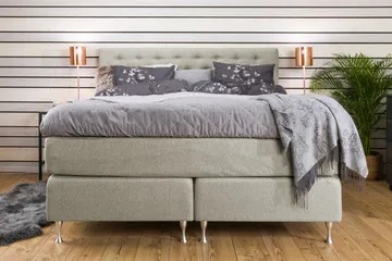 Cloud Kontinentalsäng 160x200 - Beige - Möbler - Sovrum - Sängar - Kontinentalsängar