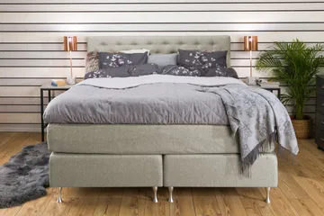 Cloud Kontinentalsäng 160x200 - Beige - Möbler - Sovrum - Sängar - Kontinentalsängar