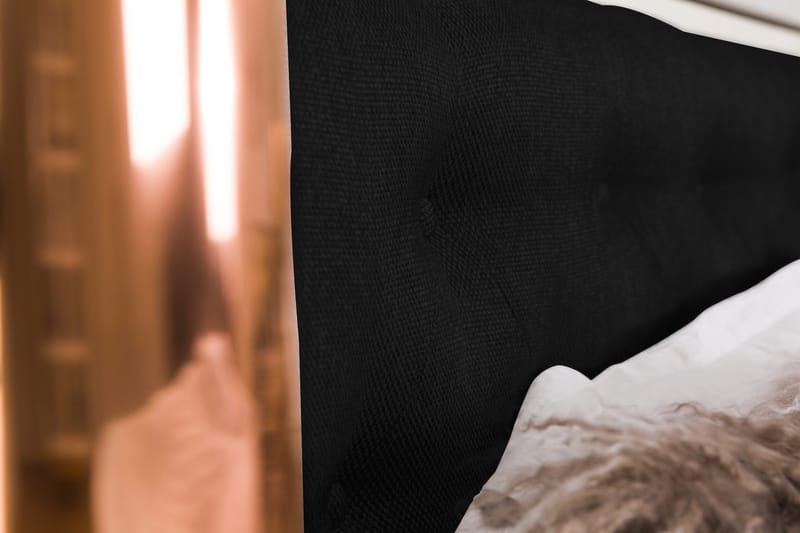 Cloud Kontinentalsäng 160x200 - Svart - Möbler - Sovrum - Sängar - Kontinentalsängar