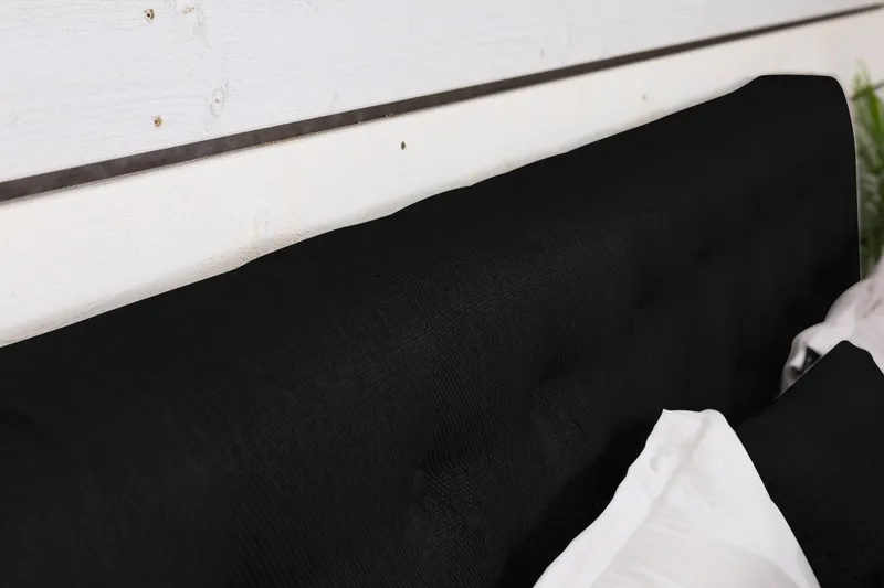 Cloud Kontinentalsäng 160x200 - Svart - Möbler - Sovrum - Sängar - Kontinentalsängar