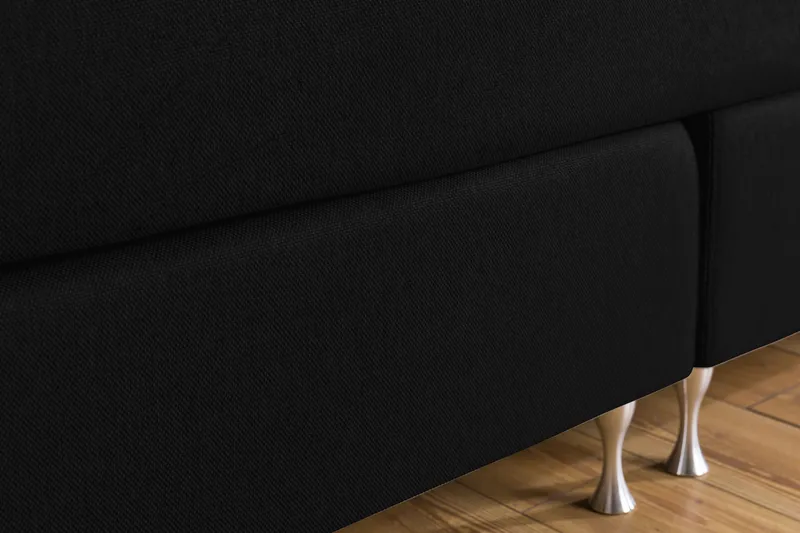 Cloud Kontinentalsäng 180x200 - Svart - Möbler - Sovrum - Sängar - Kontinentalsängar