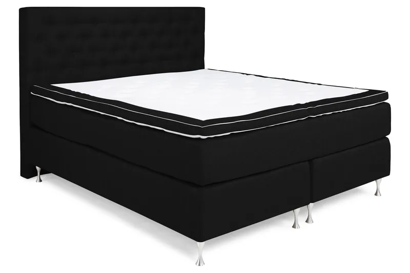 Cloud Kontinentalsäng 180x200 - Svart - Möbler - Sovrum - Sängar - Kontinentalsängar