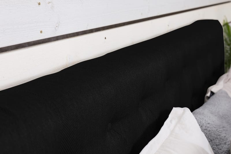 Cloud Kontinentalsäng 180x200 - Svart - Möbler - Sovrum - Sängar - Kontinentalsängar