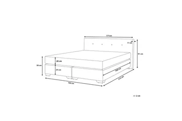 Consul Kontinentalsäng 160|200 cm - Beige - Möbler - Sovrum - Sängar - Kontinentalsängar