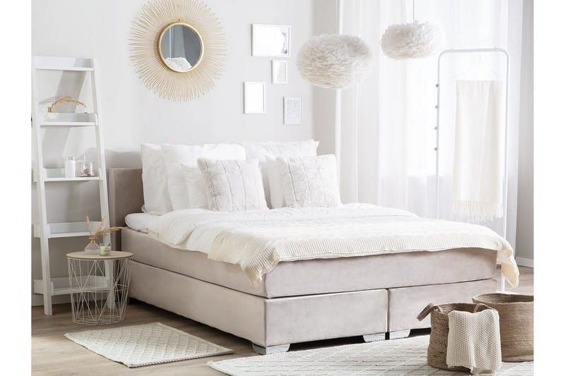 Consul Kontinentalsäng 160|200 cm - Beige - Möbler - Sovrum - Sängar - Kontinentalsängar