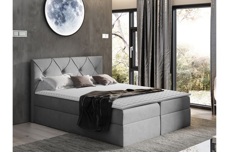Crystalina Kontinentalsäng 200x200 cm - Möbler - Sovrum - Sängar - Kontinentalsängar