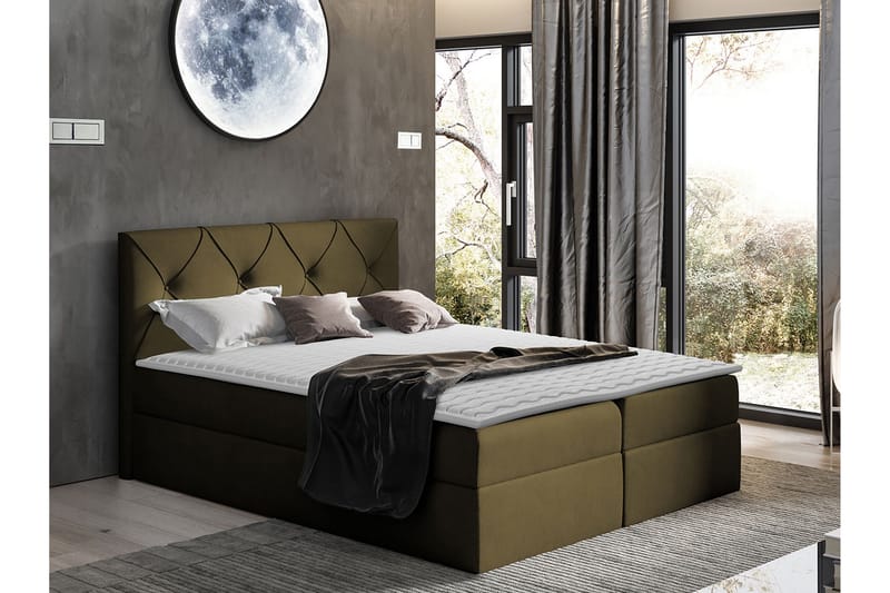 Crystalina Kontinentalsäng 200x200 cm - Möbler - Sovrum - Sängar - Kontinentalsängar