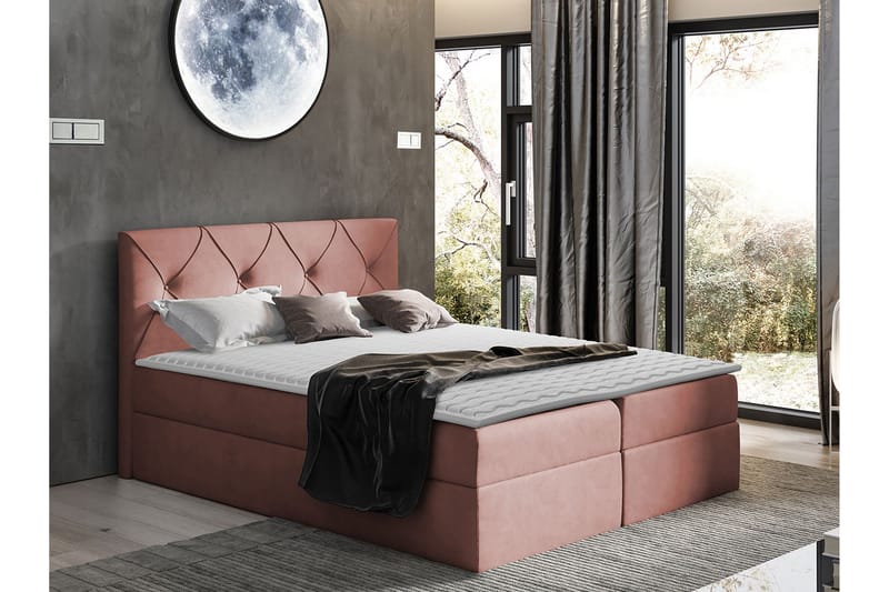Crystalina Kontinentalsäng 200x200 cm - Möbler - Sovrum - Sängar - Kontinentalsängar
