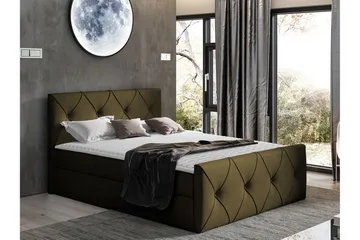 Crystalina Lux Kontinentalsäng 160x200 cm - Möbler - Sovrum - Sängar - Kontinentalsängar