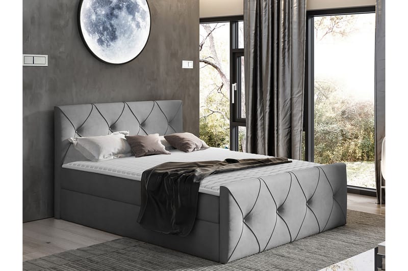 Crystalina Lux Kontinentalsäng 180x200 cm - Möbler - Sovrum - Sängar - Kontinentalsängar