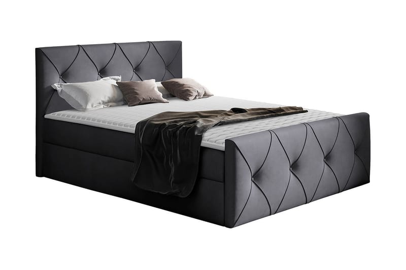 Crystalina Lux Kontinentalsäng 200x200 cm - Möbler - Sovrum - Sängar - Kontinentalsängar