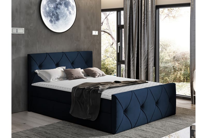 Crystalina Lux Kontinentalsäng 200x200 cm - Möbler - Sovrum - Sängar - Kontinentalsängar