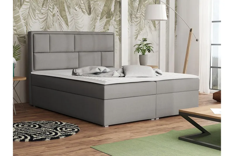 Deco Kontinentalsäng 180x215cm - Grå - Möbler - Sovrum - Sängar - Kontinentalsängar