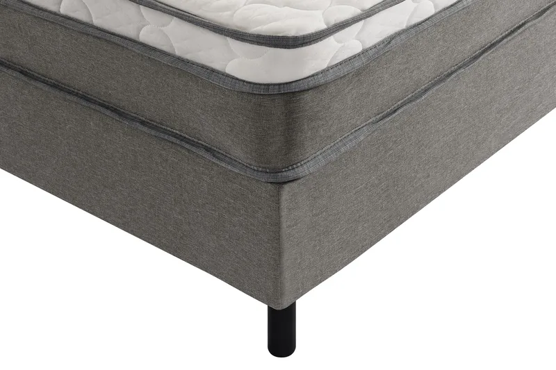 Divine Komplett Sängpaket 180x200 cm - Grå - Möbler - Sovrum - Sängar - Kontinentalsängar