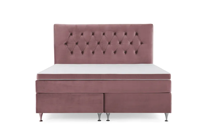 DJURSHOLM Kontinentalsäng 160 Rosa