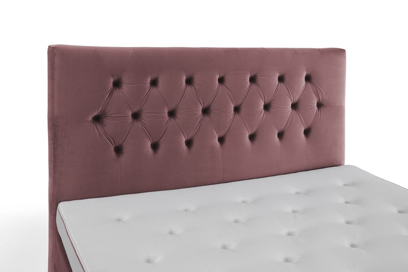 DJURSHOLM Kontinentalsäng 160 Rosa - Möbler - Sovrum - Sängar - Kontinentalsängar