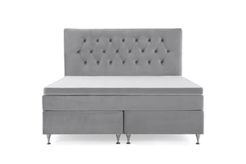 DJURSHOLM Kontinentalsäng 180 Ljusgrå