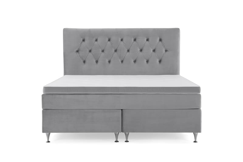 DJURSHOLM Kontinentalsäng 180 Ljusgrå - Möbler - Sovrum - Sängar - Kontinentalsängar