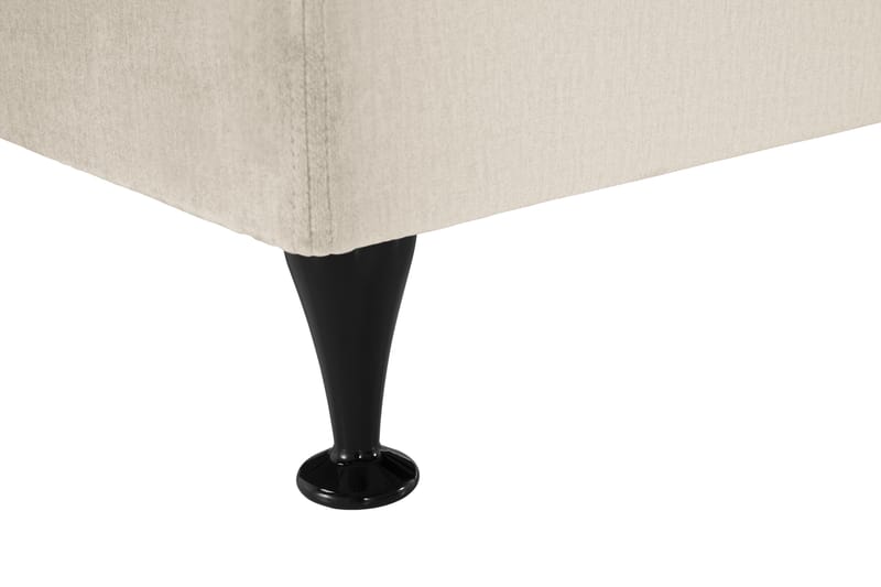 DJURSHOLM Kontinentalsäng 180x200 Beige Sammet - Möbler - Sovrum - Sängar - Kontinentalsängar