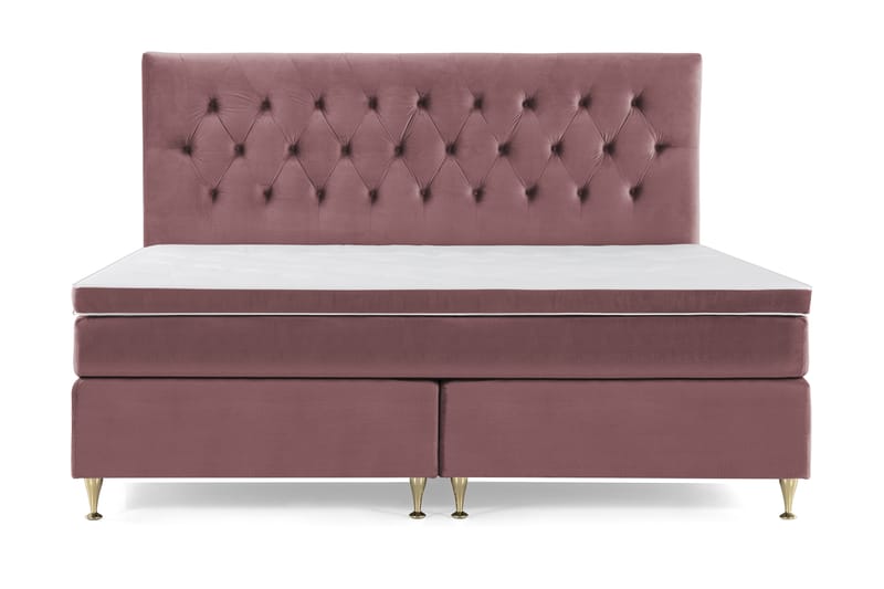 DJURSHOLM Kontinentalsäng 210 Rosa - Möbler - Sovrum - Sängar - Komplett Sängpaket
